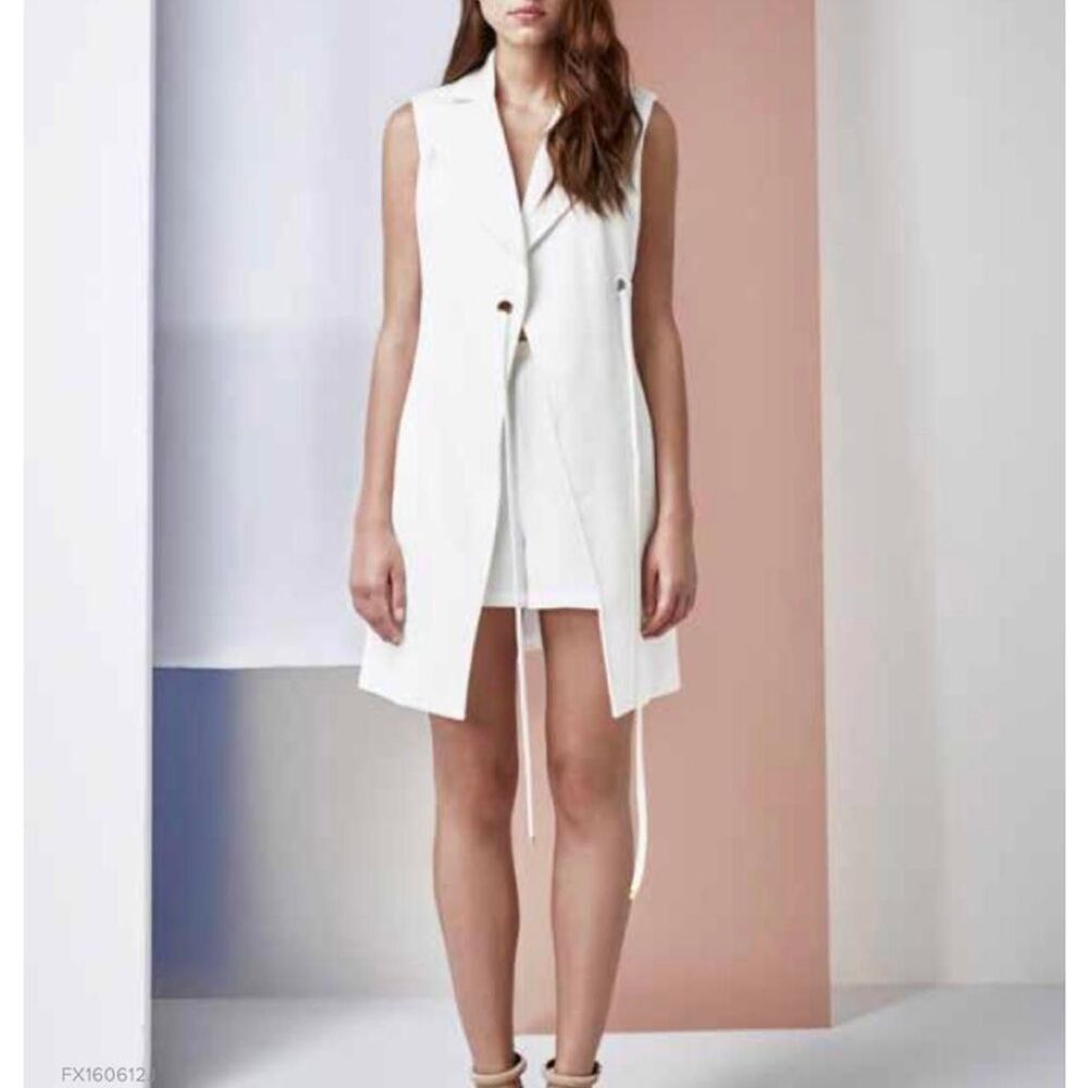 Finders Keepers white vest / dress Size S - Picture 3 of 5